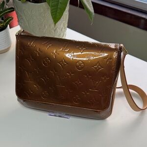 Louis Vuitton  Brown vernis Monogram Shoulder Bag